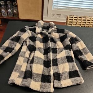 Cozy Plaid Fleece Jacket